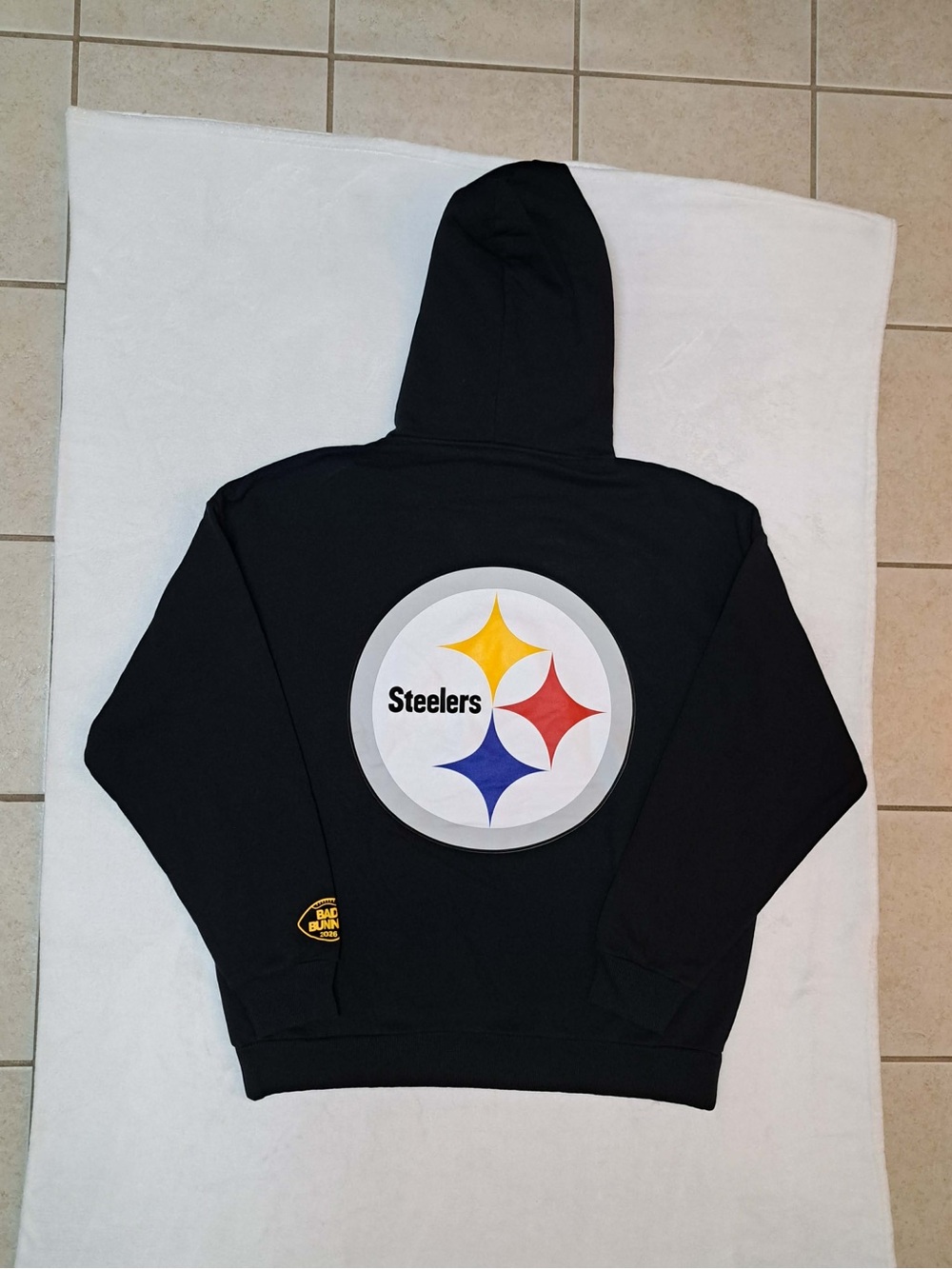 Bad Bunny x Pittsburgh Steelers Concho Hoodie ' Men's size XL